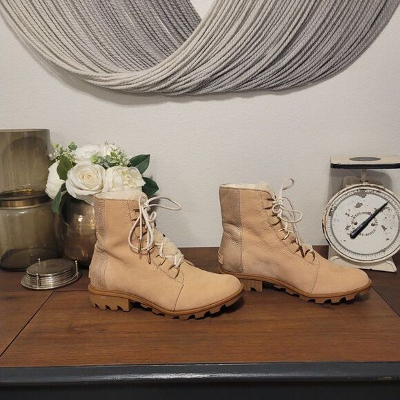Sorel "Phoenix" Short Lace Lux Boot Sz 10 - Picture 7 of 11